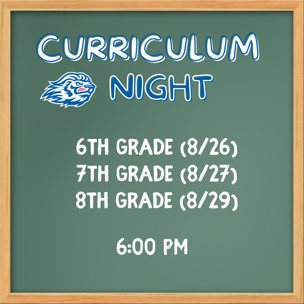 Curriculum Night